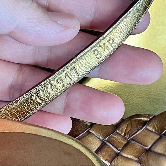 GUCCI Leather Braided Platform Sandal Size 8.5 - Picture 7 of 15